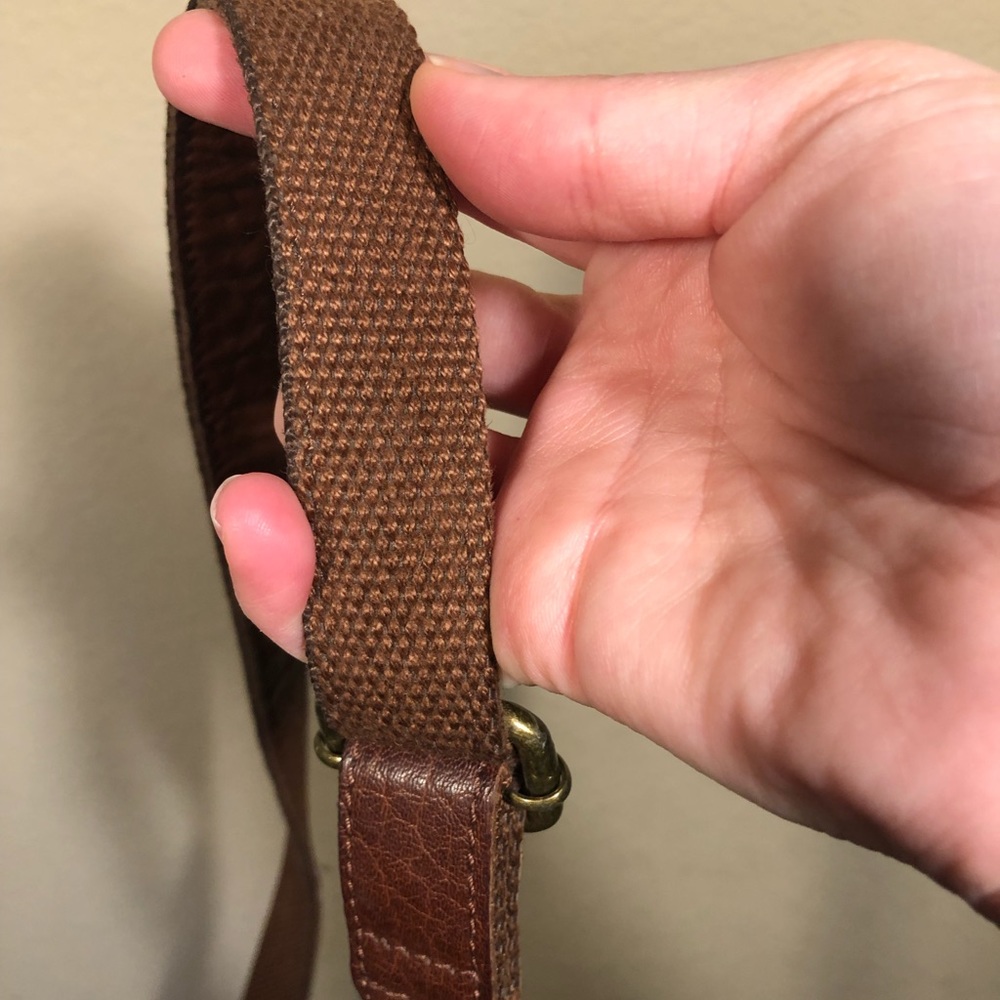Lucky Brand Rayla Leather Textured Boho Purse - Picture 14 of 14